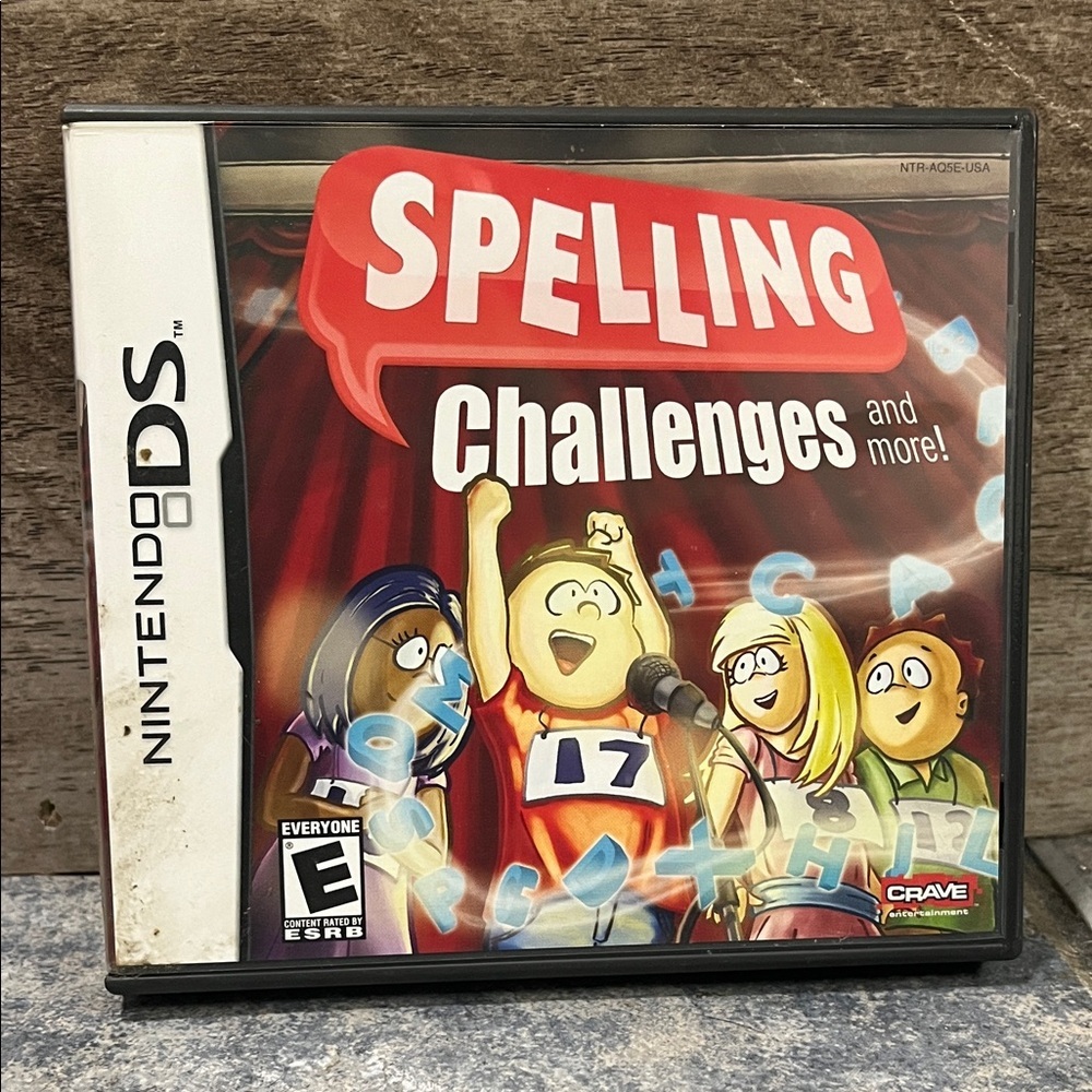 5 for $40- Nintendo DS Spelling Challenges Game